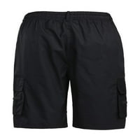 Muška ljetna plaža Lounge Cargo Shorts Hlače sa više džepova Elastična struka Pokretanje Pješačenje