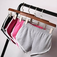 Žene Ljetne sportske kratke hlače teretane Workout Struine mršave šorc hlače u boji Blok Ležerne prilike