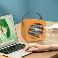 Loopsun prijenosni hladnjak zraka, ured Silent mini evaporativni ventilator zraka, USB punjivi mali