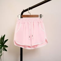 OKBOP Atletski kratke hlače za žene Ljeto Čvrsti džepni šorc nose radne kratke hlače Klizne kratke hlače