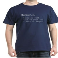 Cafepress - Hurdler tamna majica - pamučna majica