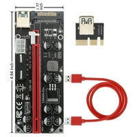 2SET PCIe 3. Za grafičku karticu adapter kabela PCI-E za grafičku karticu produžni kabel Ver009s Pro
