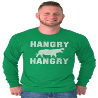 Jednorog majica s dugim rukavima majice Majice Hangrg Hungry Hippos Sačuvaj bucmast