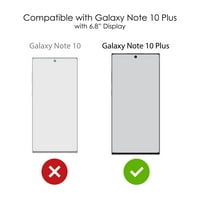Dirizacija za Samsung Galaxy Note Plus - Custom Ultra tanka tanka tvrda crna plastična poklopac - ljetne