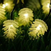 19.6ft LED za božićni božinski borov kino vilično svjetlo za zabavu popločani kućni dekor