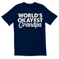 Totallytorn na svetske najkraće djed sarkastične smiješne muške majice