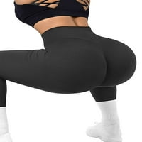 Lamuusaa Womens Bootcut Yoga hlače gamaše visokog struka Trčevi temmy Yoga flare hlače