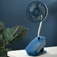 Bluethy ventilator hlađenja Tihi Snažni ljetni stol za ponovno punjenje vjetra na mini prijenosni ventilator