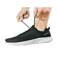 Oucaili muns trčanje platforme cipela za cipele Mrežne atletske cipele Sport čipke Up Ležerne tenisice