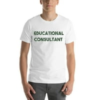 2xl Camo edukativni konsultant majica kratkih rukava majica s nedefiniranim poklonima