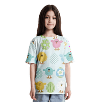 Slatka majica zečevi 3D print kratkim sankivama Kawaii odjeća, odrasli 10