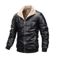 Pimfylm zimski jakne za muškarce Muške zimske kapute Blazer Black 2xl