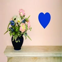 Prilagođeni zidni naljepnica naljepnica Plava srca Kućni dekor: X30