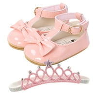 Eyicmarn Baby Girl's PU Theddler cipele, ili modne pune boje rub gumene jedinice, povremene cipele i