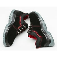Ymiytan ženske industrijske čizme Sigurnosni čizbi za jaku zaštitu čelične cipele za cipele izdržljive
