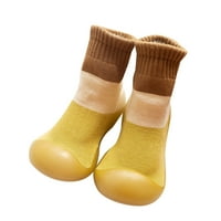 Veličina dječjih cipela za mjesec mjeseci dječaci prvi hodari kontrastni u boji Antislip čarape preraže