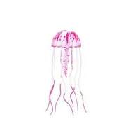 Fluorescentna ljepota za veštačku zidnu ljepotu umjetna jellyfish ornament akvarijum narančasta