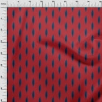 Onoone pamučna kambrička tkaninska tkanina apstraktna Ikat ispisana zanata tkanina BTY wide
