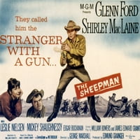 Ovčji ovčar Shirley Maclaine Mickey Shaughnessy Glenn Ford Movie Poster Masterprint