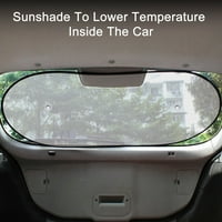 Leky UV zaštita automobila Sunhade Car Stražnji suncobran držite automobil cool sa univerzalnim stražnjim