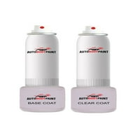 Dodirnite Basecoat Plus Clearcoat Spray Complet komplet kompatibilan sa Ibis White S Audi