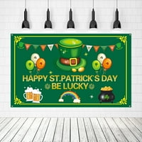 Vrtlarstvo Dobavljači Novi klirens St.Patrick's Day Decoras Banner Luck List Garland Party Decorations