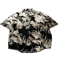 Funky Hawaiian bluza majica casual muške gumb down kratkim majicama u unise