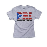 Olimpijski taekwondo - Puerto Rico Girl Pamučna majica