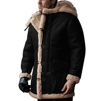 Muška jeseni zimsku modnu runu traper jakna rastezanje operenog gornjeg jakne na klirensu