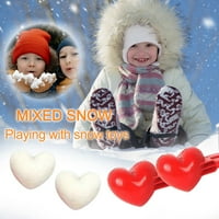 Toyfunny Strijel Snowball Maker zimske plastične snježne kuglice Clip Kids Vanjske plijesne igračke