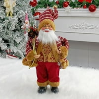 Dianhelloya Santa Claus ukrasi Stojeći Dekorative Santa Claus Merry Božić