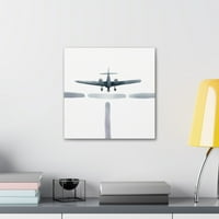 Retro zrakoplovstvo minimalizam - platno