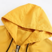 SHOMPORT ženska jakna za jesen boju pune jakne sa zatvaračem na otvorenom na otvorenom