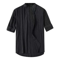 Majice za muškarce Modne polovine polo majice s kratkim rukavima suho fit ispis performanse modni casual