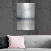 Luxe Metal Art 'Horizon Whisper II' by Grace Popp, metalna zidna umjetnost, 24 x36