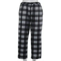 Century Božićne muške ležerne pamučne pidžame Long Pant meka labava plata za spavanje Xmas Lounge Hlače