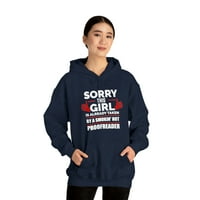 Žao mi je djevojka koja je već snimljena vrućim lektorskim ujedinjem hoodie s-5xl