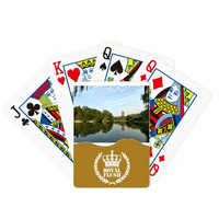 Jezero Willw Tree Tower Art Deco Fashion Royal Flush Poker igračka karta