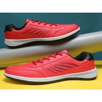 Colisha Muškarci trčanja cipela za cipele treneri Sportske tenisice Radni modni hodanje prozračne crvene