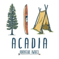 Acadia, avantura čeka, verzija kajaka