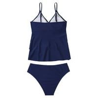 Ženski kupaći kostimi Tržni kontrolni bikini set bez rukava Dvije plaže Nose vruće tankenis Postavi