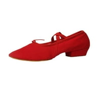 Zodanni Girls & Boys pumpe okrugle cipele za jazz cipele na plesu na plesnu cipelu praksa Ballroom Casual
