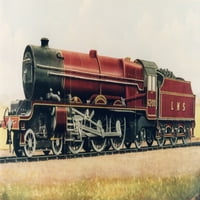 London, Midland & Scottish Railway Express Locomotive Print Institut mašinskog inženjeraMary Evans