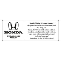 Honda pilot crna metalna tablica
