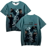 Moving Majica Harajuku modni kratki rukav Tee Muškarci Žene Ležerne majice