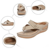 Vedolay ženske sandale sandale za žene ortopedske platforme za obnavljanje ljetne plaže cipele, ružičasta