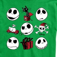 Noćna mora prije Božić - Jack Božićna mreža - Muška grafička majica kratkih rukava