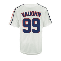 Ricky Vaughn muški film za bejzbol dres bijeli XL