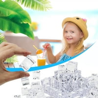 Dječje igračke za višekratnu kockicu za višekratnu kockicu za ledene kocke refleksibilni akrilni simulacijski