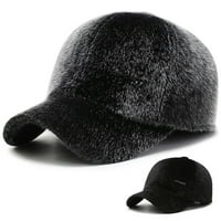 Unise šešire Retro grafički ispisano zimska starija imitacija modne zgušnjavanje Deblje toplo u ušima